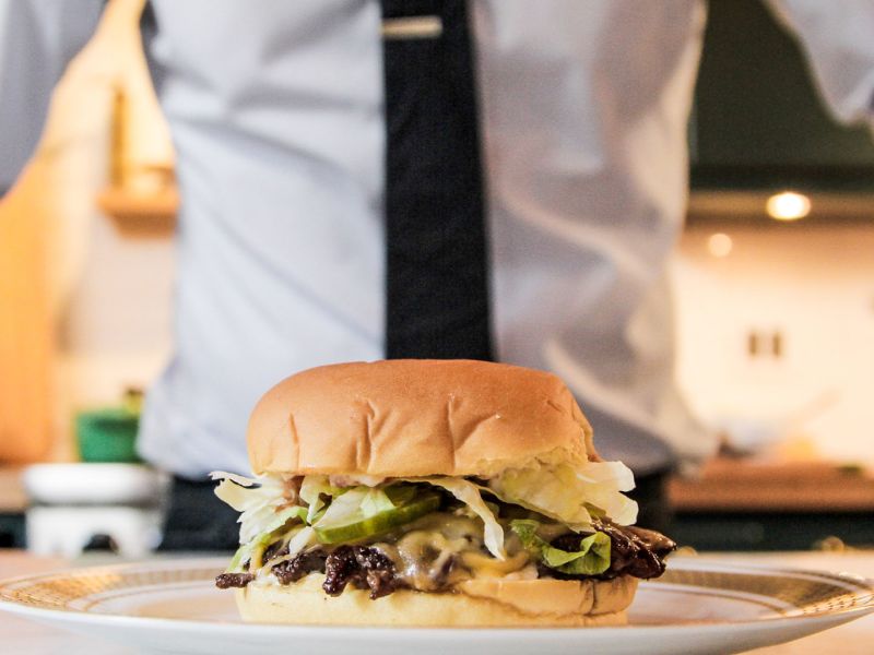 Smash Burger Recipe Bon Appetit The BA Smash Burger Recipe | Bon Appétit