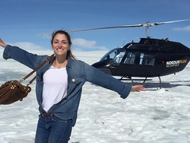 A Helicopter Tour of Iceland with Sofía Sanchez de Betak