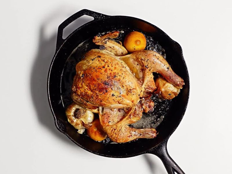 NoFail Roast Chicken with Lemon and Garlic Recipe Bon Appétit