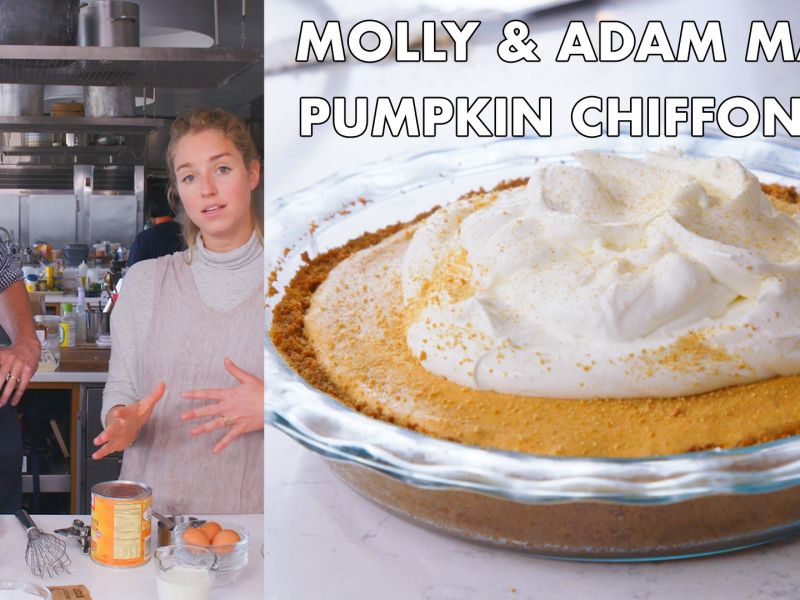Pumpkin Chiffon Pie Recipe Bon Appetit