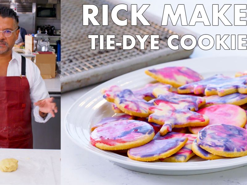 bon appetit tie dye sweatshirt