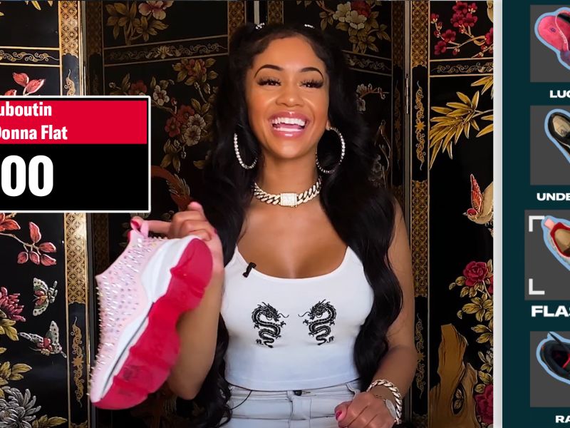 Watch My Life In Sneakers Saweetie Shows Off Her Favorite