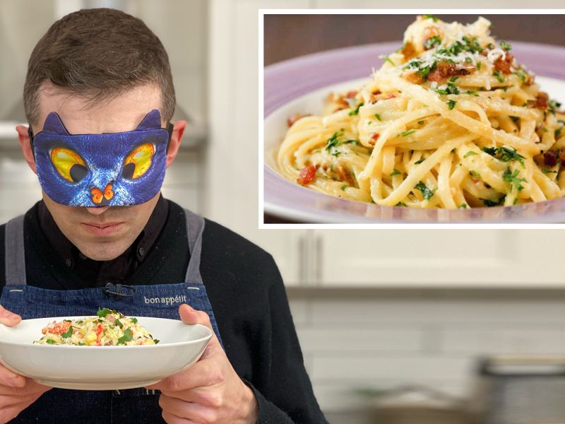 Watch Recreating Rachael Ray S Crab Carbonara From Taste Reverse Engineering Bon Appetit These swedish meatballs have been on my bucket list for nearly 3 years, and i'm so glad to finally cross this off my list. recreating rachael ray s crab carbonara