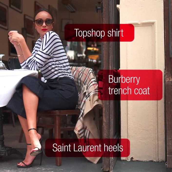 Ashley Madekwe Shows Us How to Nail the Culotte Trend