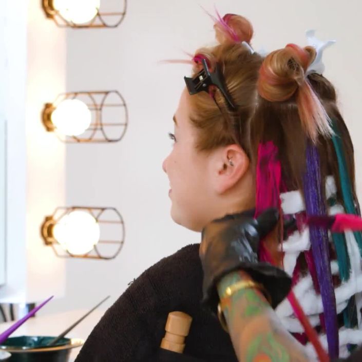 How to Get the Unicorn Hair Trend
