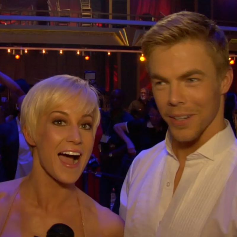 Backstage at the Dancing With the Stars Finale
