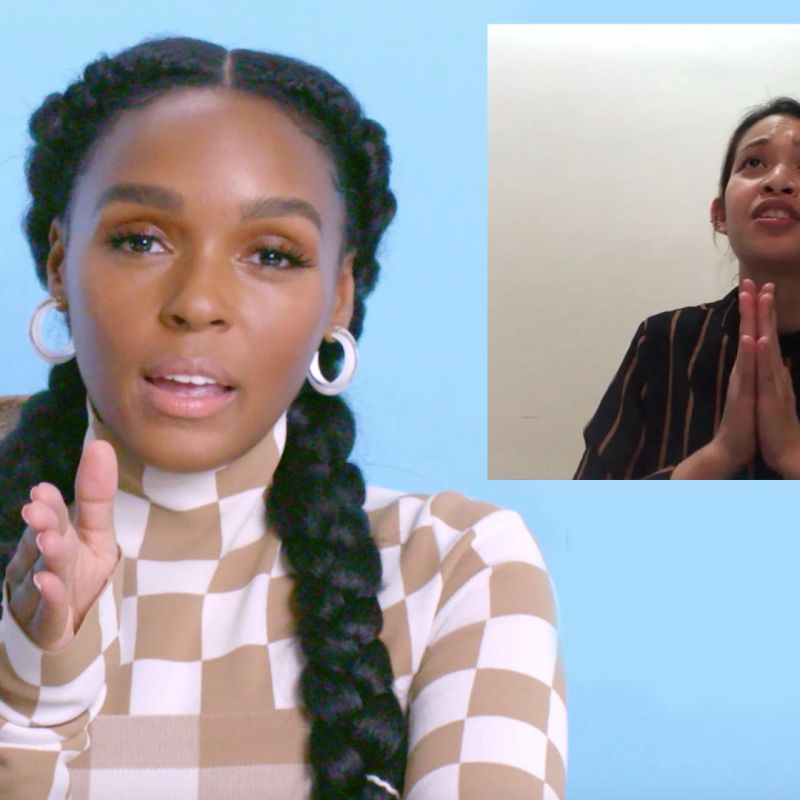 Janelle Monáe Watches Fan Covers on YouTube