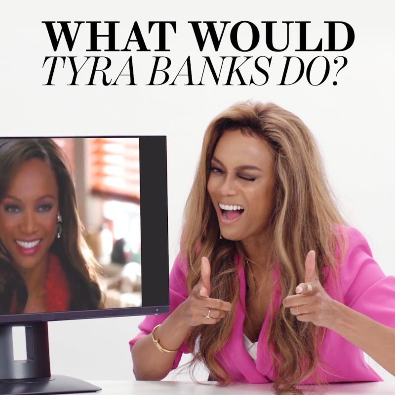 Tyra Banks Plays "What Would Tyra Banks Do?"