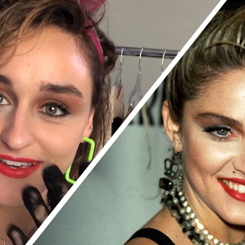 I Tried Every Iconic 1980s Look in 48 Hours
