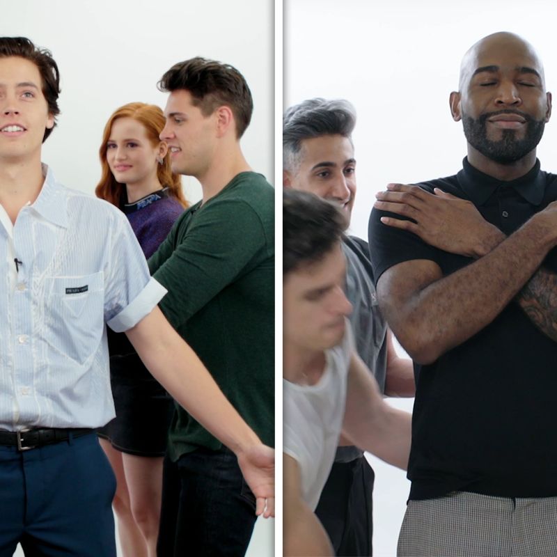 Riverdale's Cast, Queer Eye's Cast and More Celebs Do Trust Falls