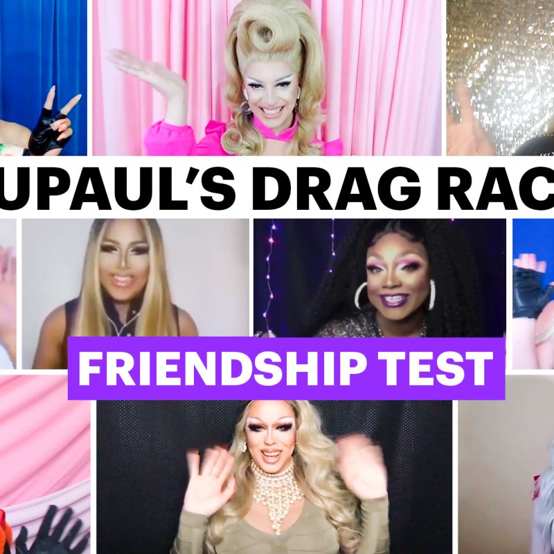 The Cast of RuPaul's Drag Race All Stars 5 Take a Friendship Test