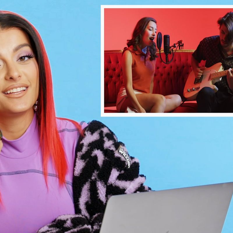 Bebe Rexha Watches Fan Covers On YouTube and TikTok