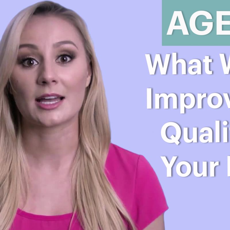 70 People Ages 5-75 Answer: What Would Improve the Quality of Your Life?