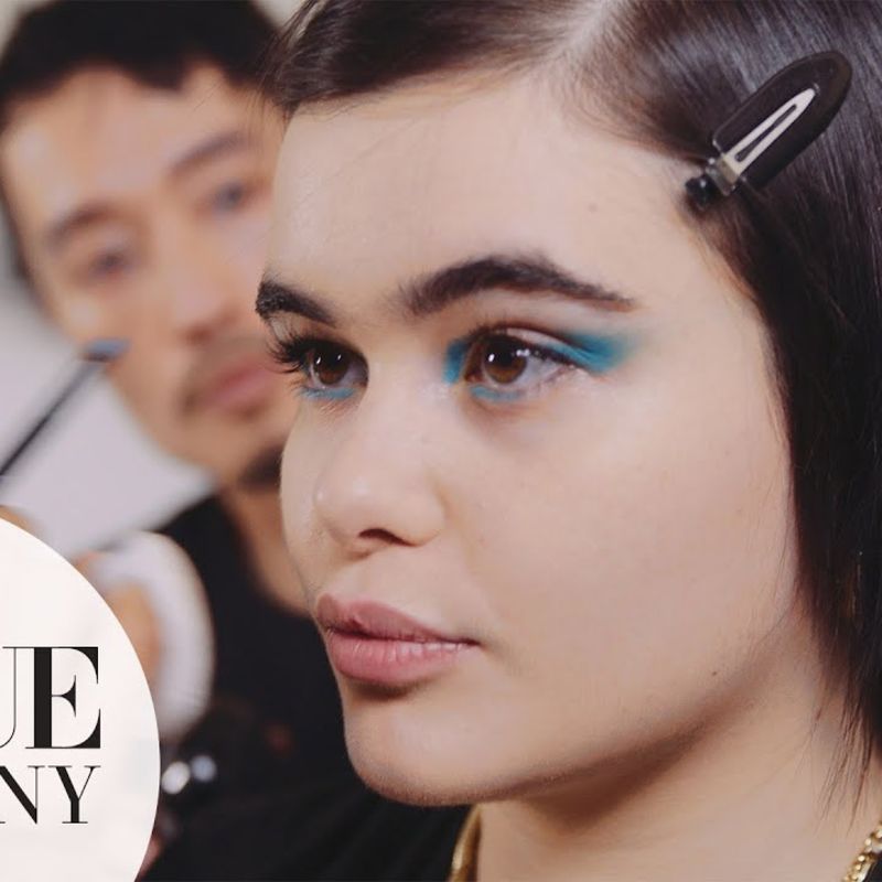 Mit Barbie Ferreira bei der Fashion Week So sieht ein Styling für die