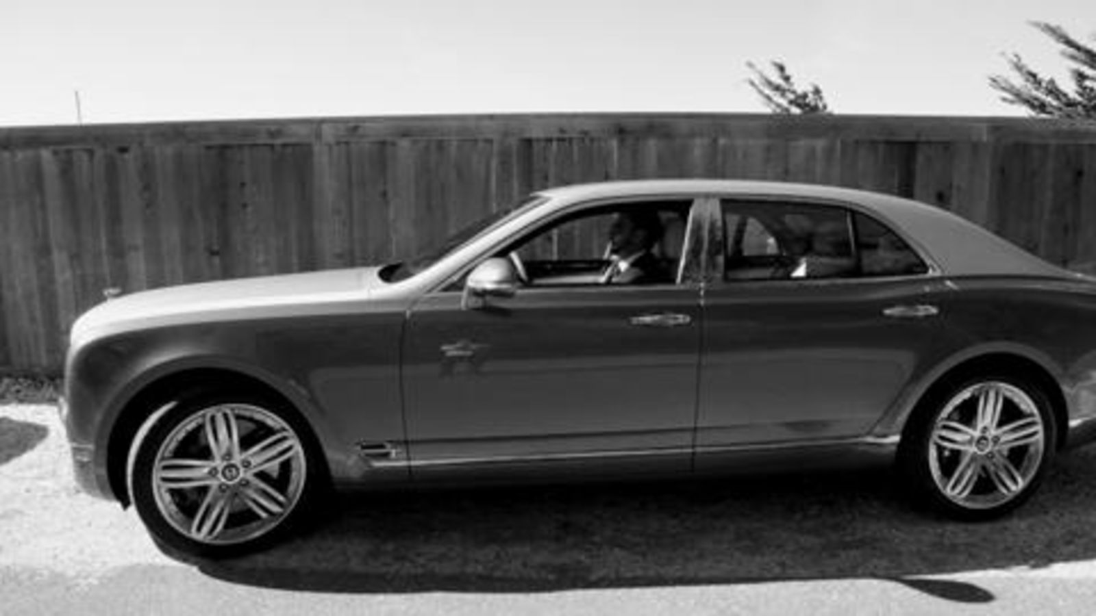 Cruising in The Bentley