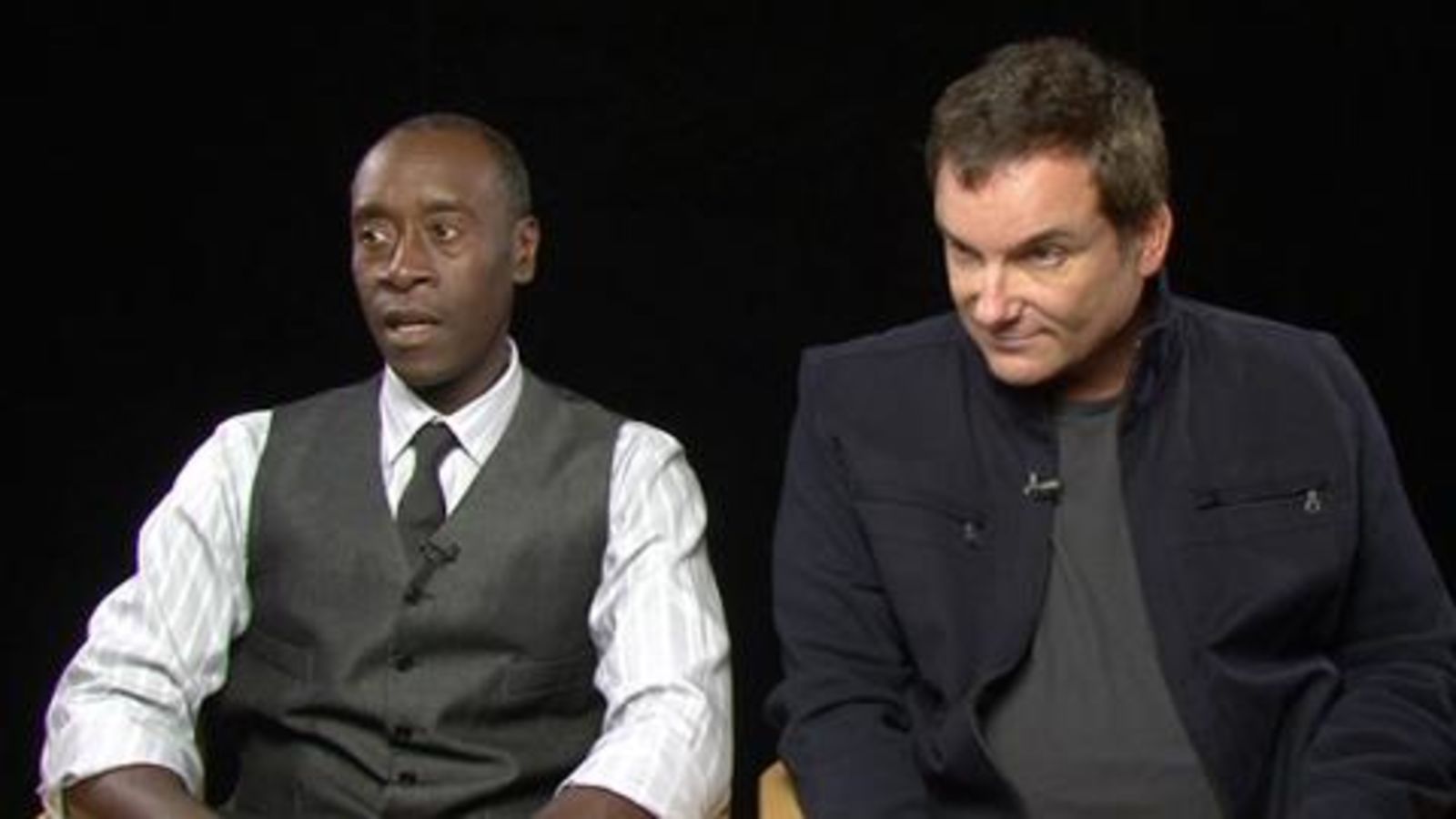 Iron Man 3: Don Cheadle and Shane Black