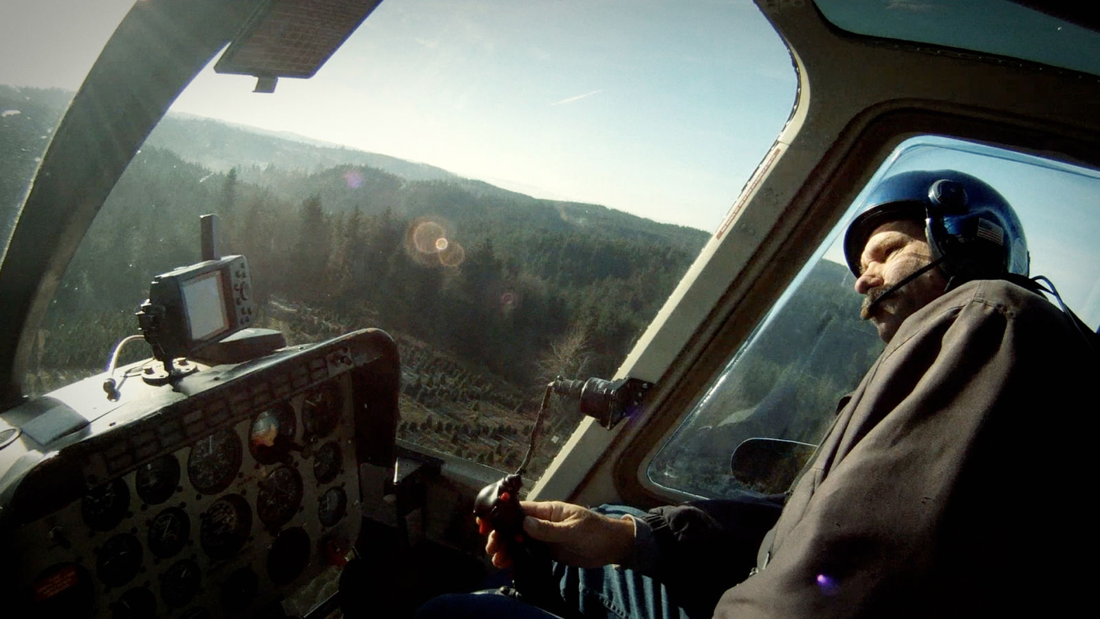Flying Christmas Trees: Helicopters Bring Them From the Farm to Front and Center