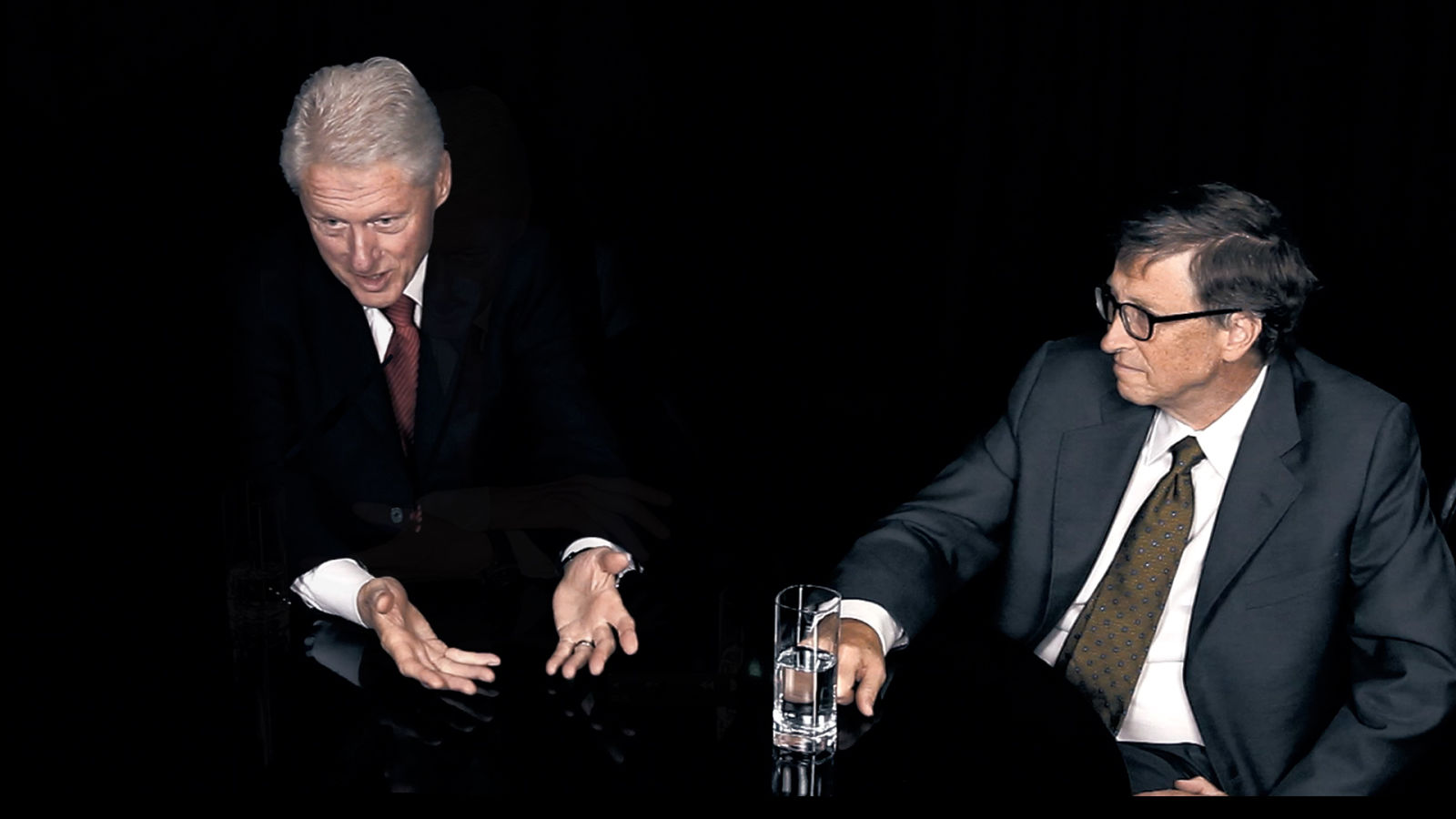 Bill Gates & President Bill Clinton: Looking Forward and Maintaining Optimism-Exclusive Interview