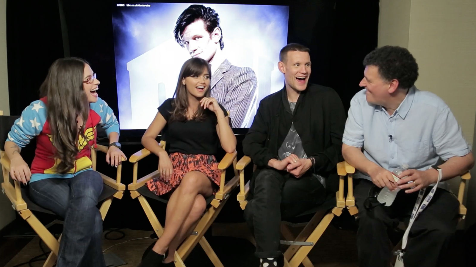 Matt Smith Says Farewell to the Cast of Doctor Who