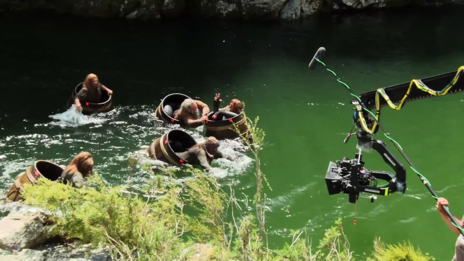 The Hobbit: The Desolation of Smaug: Creating a Waterlogged Action Sequence