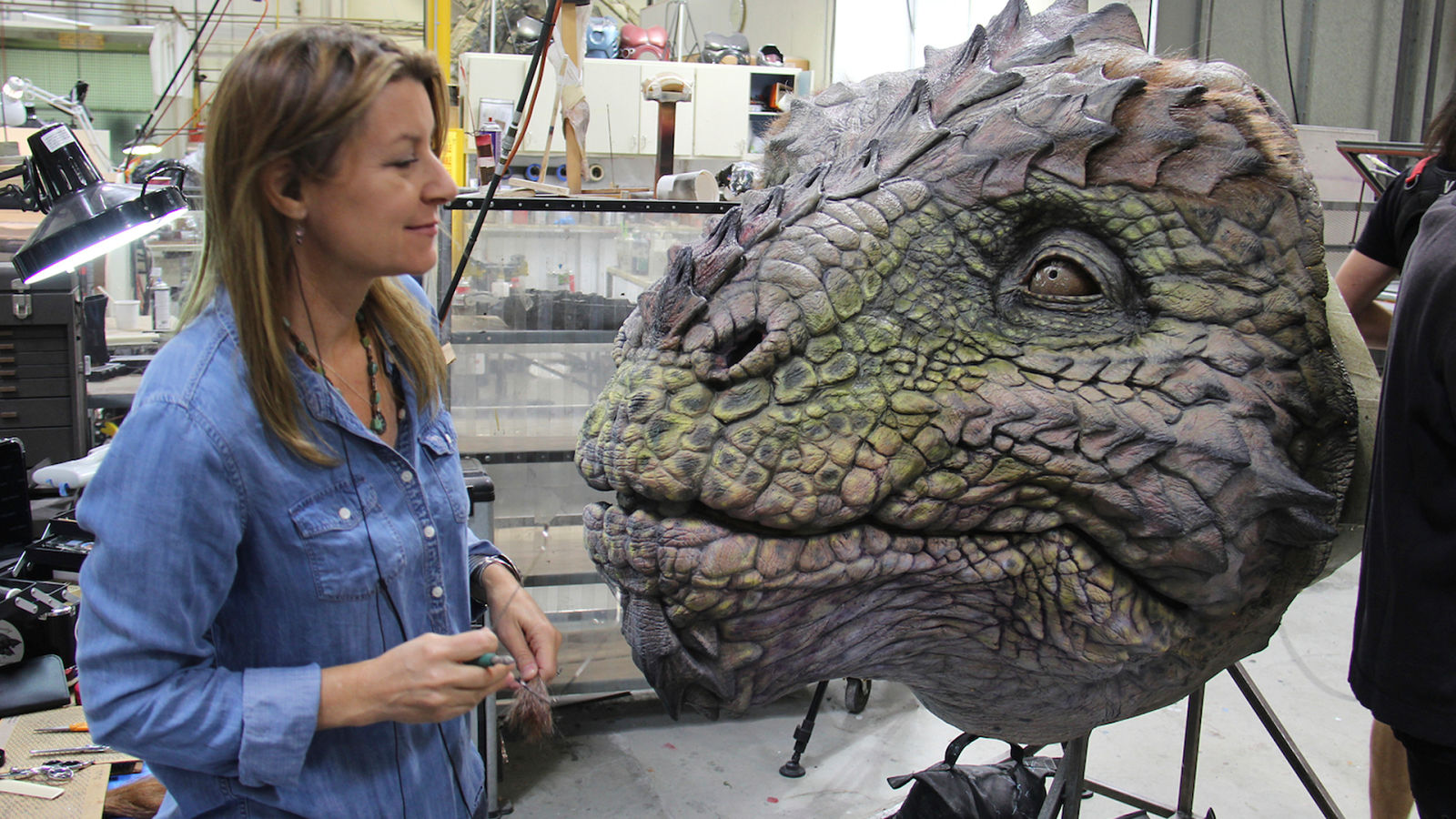 Find Out What it Takes to Sculpt a Giant Dragon-Inspired Character Head