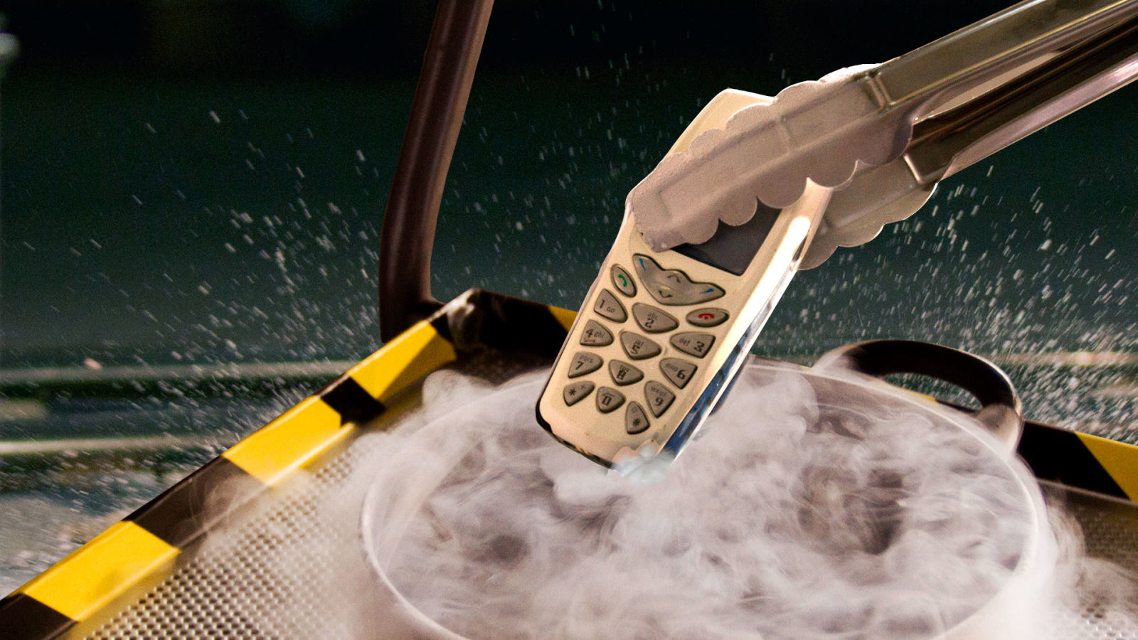 The Indestructible Nokia Phone vs Liquid Nitrogen