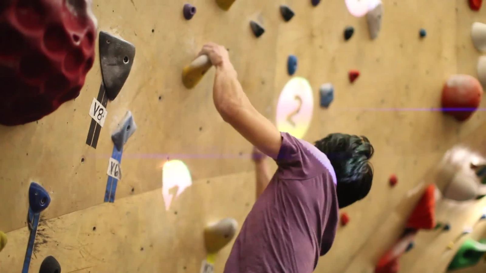 An AR Rock Climbing Game