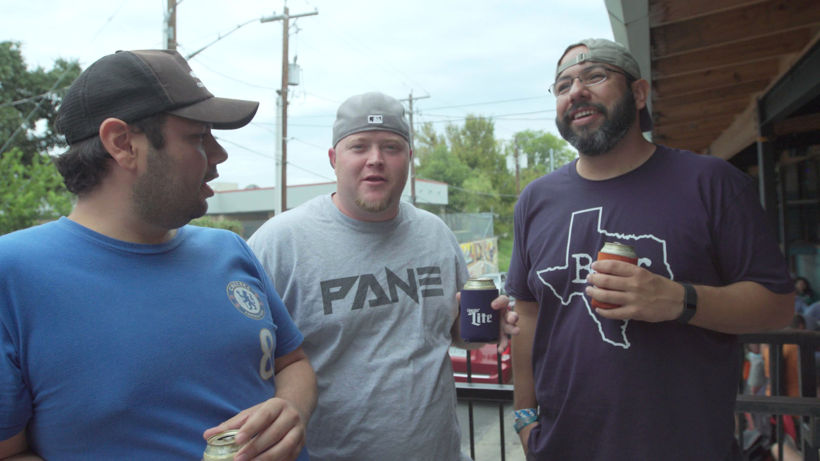 Waiting On Line At The Best BBQ In The World
