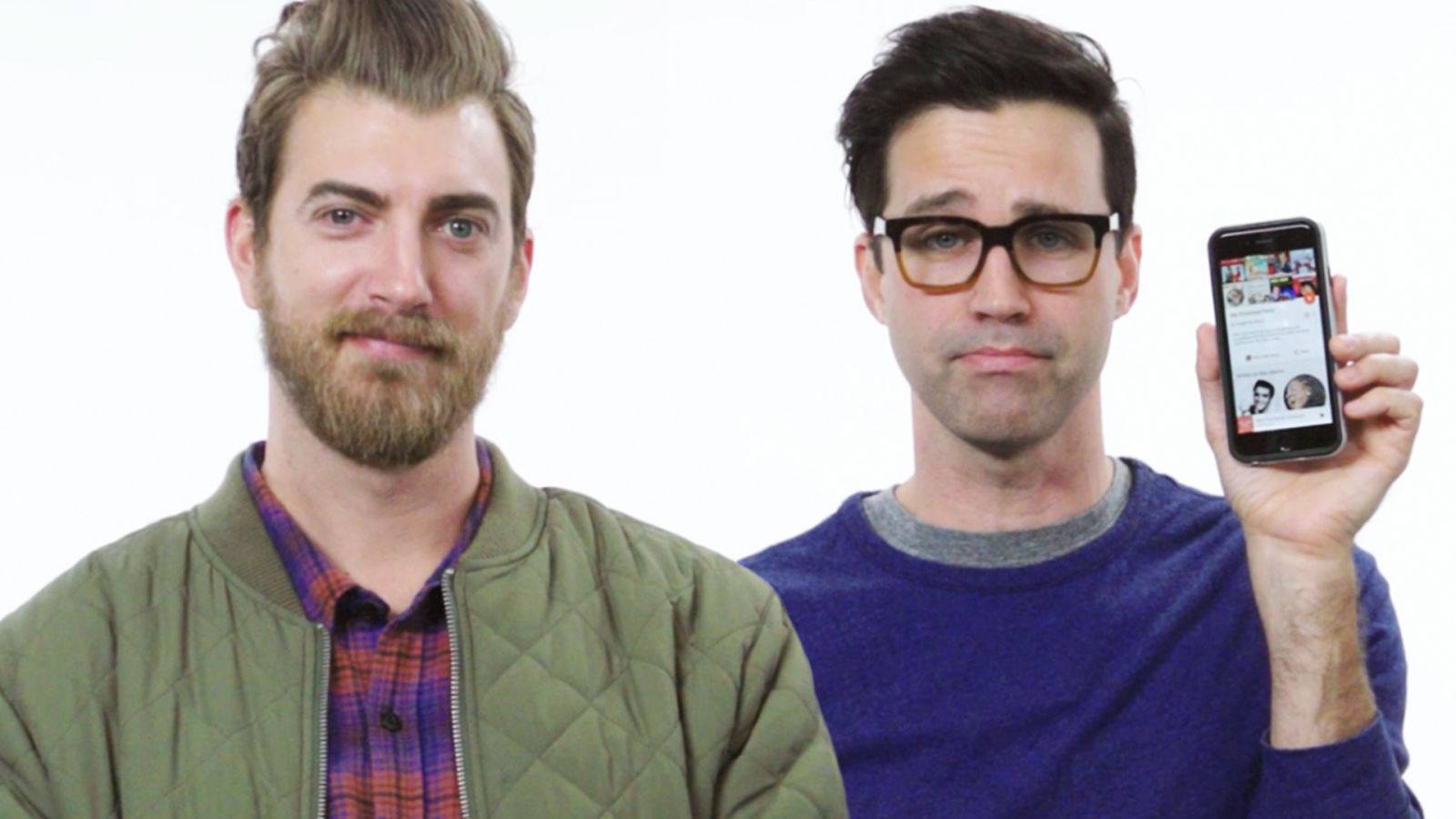 Rhett & Link Show Us the Last Thing on Their Phones