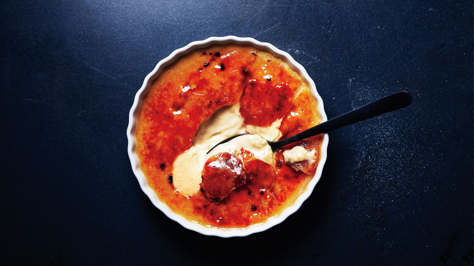 This Caramelized-Honey Brûlée is True Romance