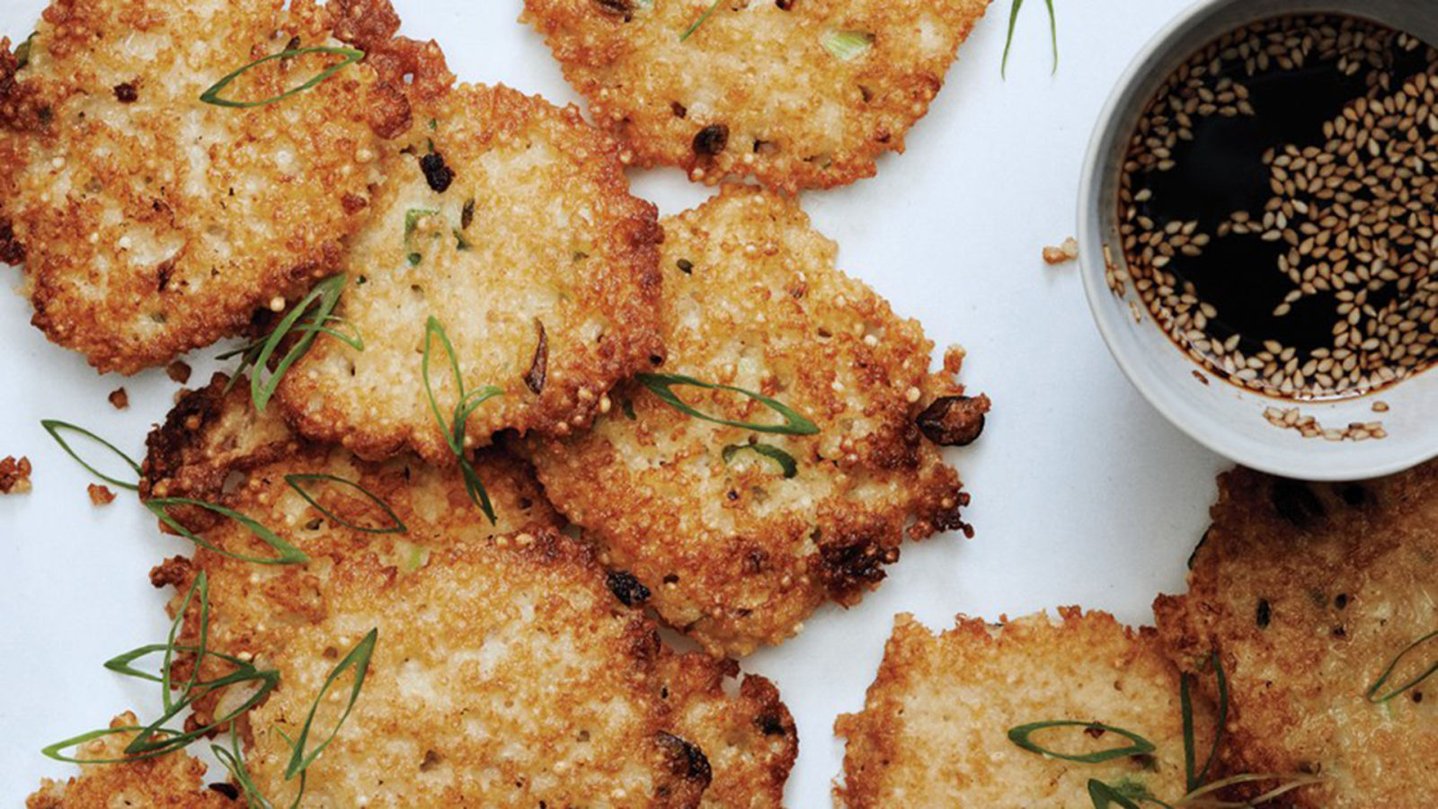 Millet-Scallion Pancakes