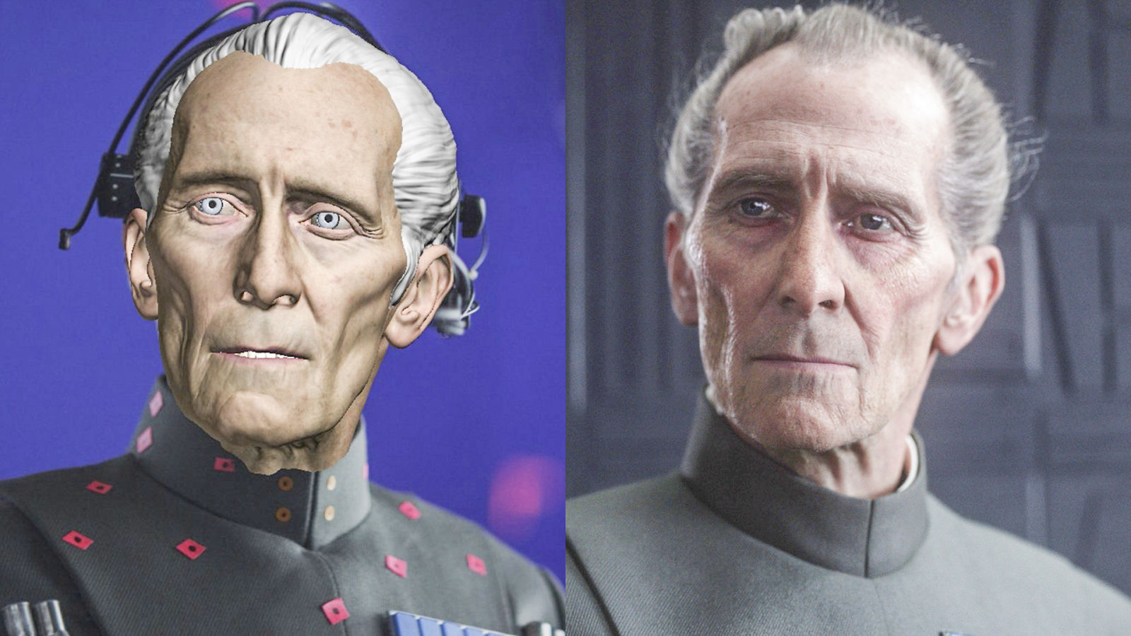 How 'Rogue One' Recreated Grand Moff Tarkin