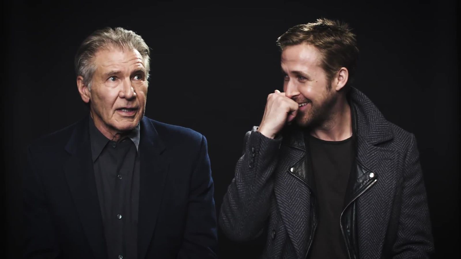 Blade Runner 2049: Harrison Ford and Ryan Gosling Talk Acting, Blade Running, and Their Pecs