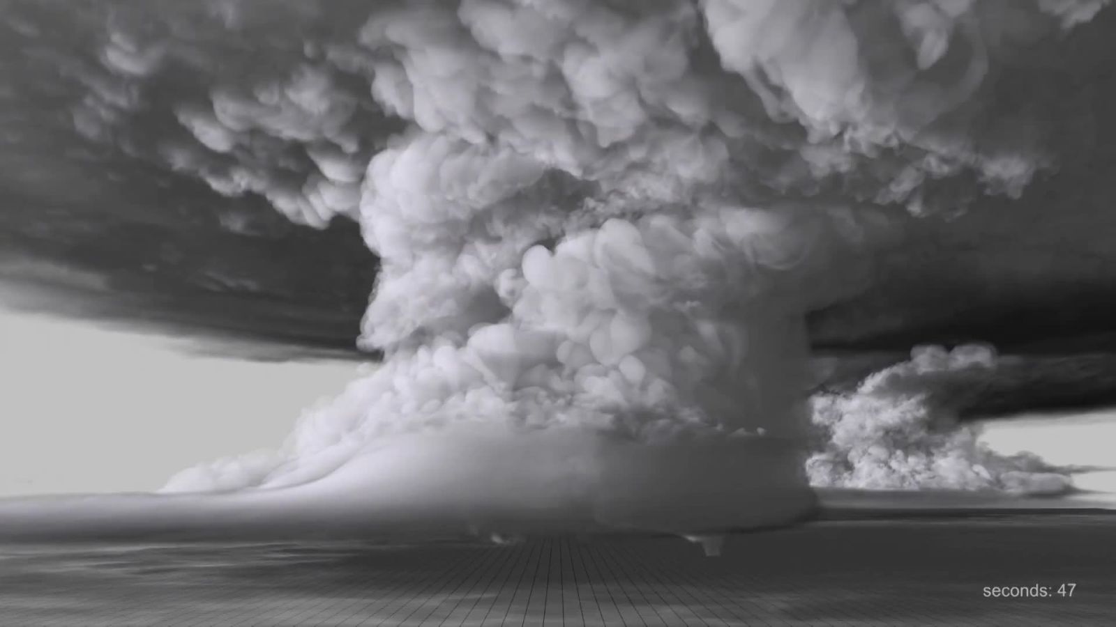 Inside a Tornado Modeled By a Supercomputer