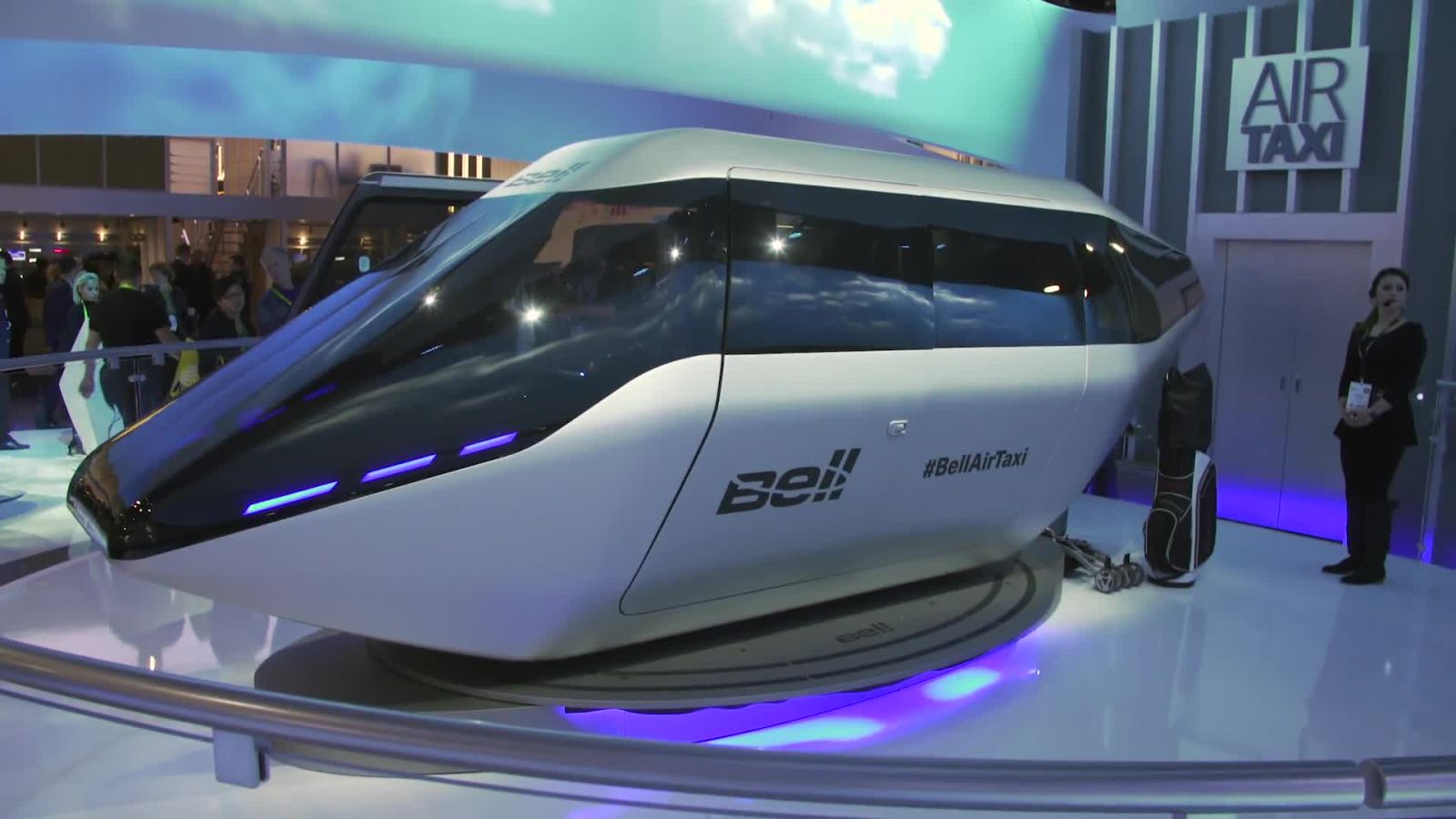 CES 2018: Take a Simulated Ride in The Air Taxi of The Future