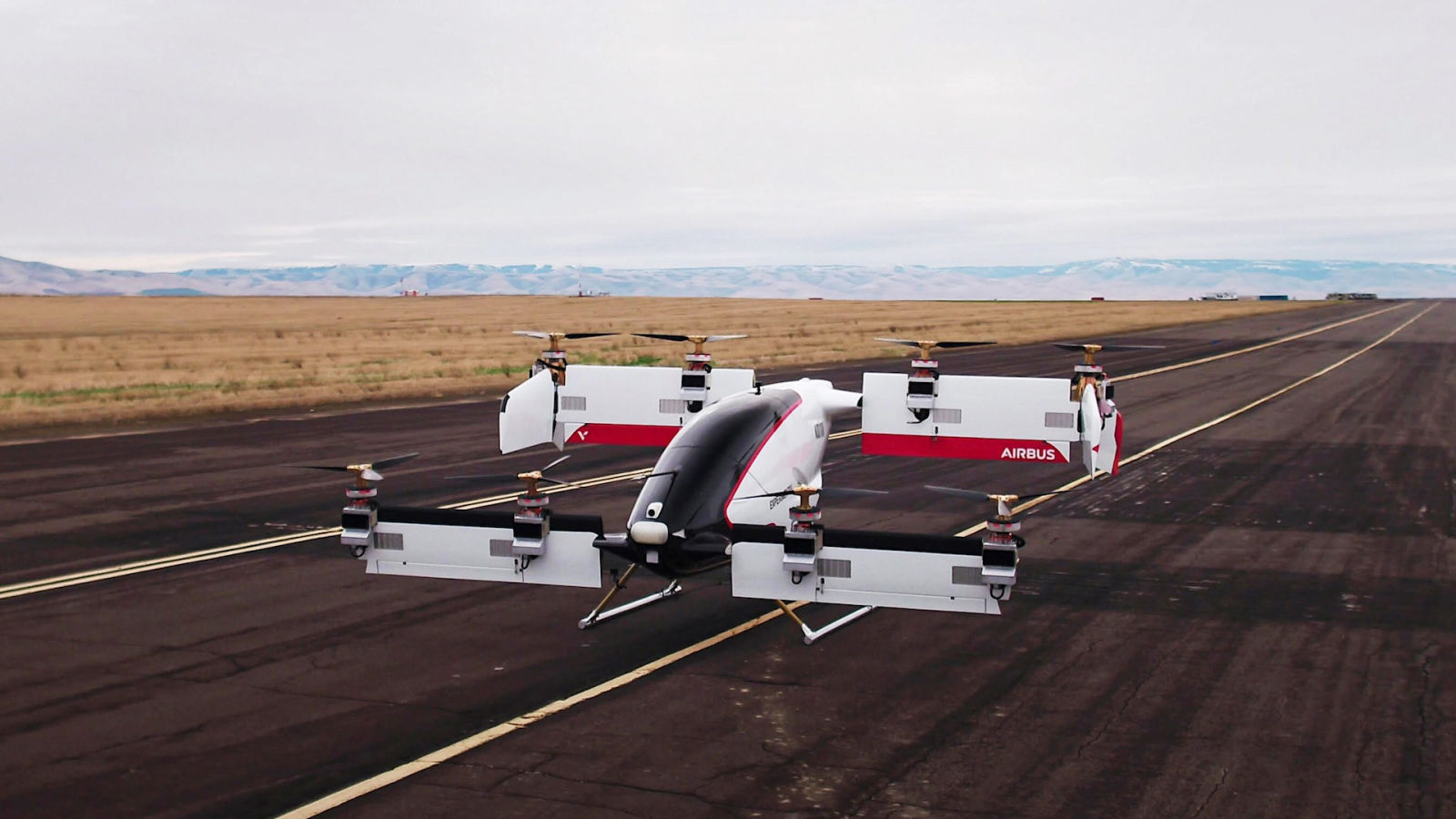 Watch Airbus' Flying Car, Vahana, Make its First Flight