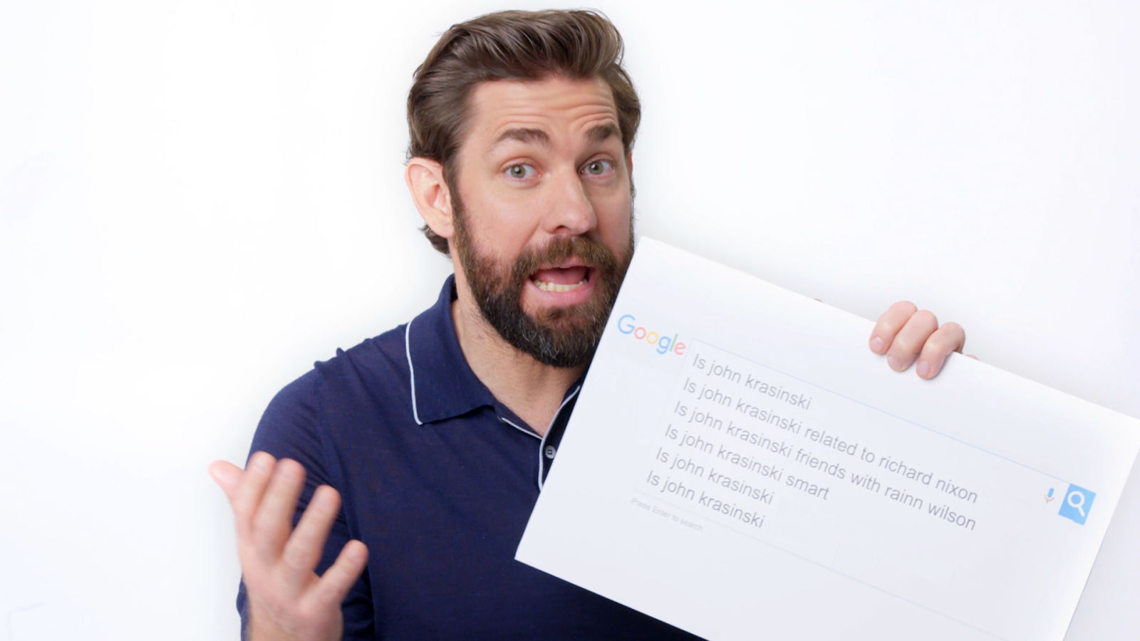 John Krasinski Answers the Web's Most Searched Questions
