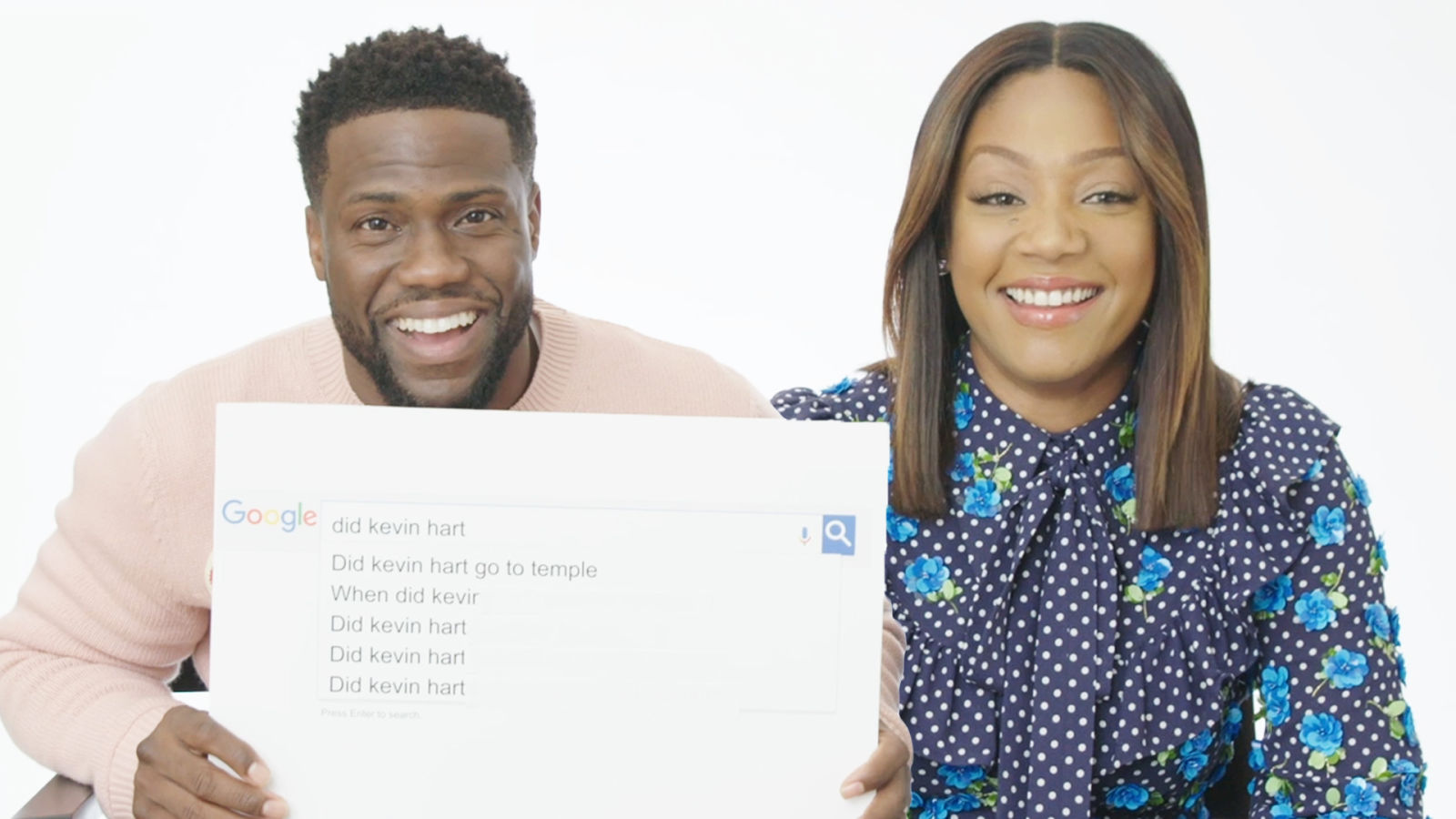 Kevin Hart & Tiffany Haddish Answer the Web's Most Searched Questions