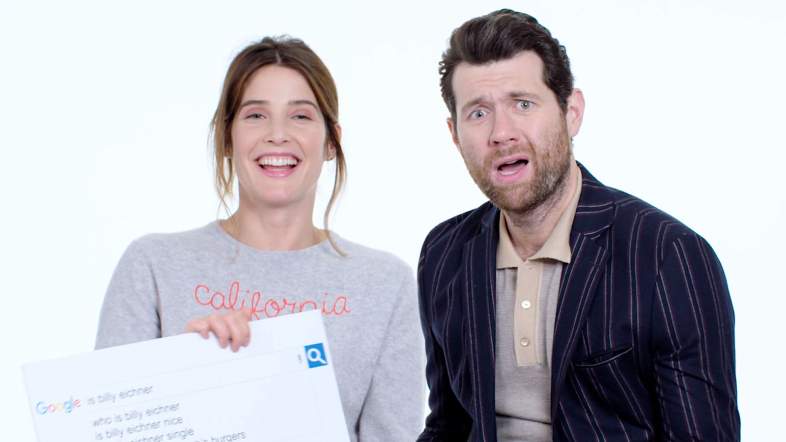 Billy Eichner & Cobie Smulders Answer the Web's Most Searched Questions