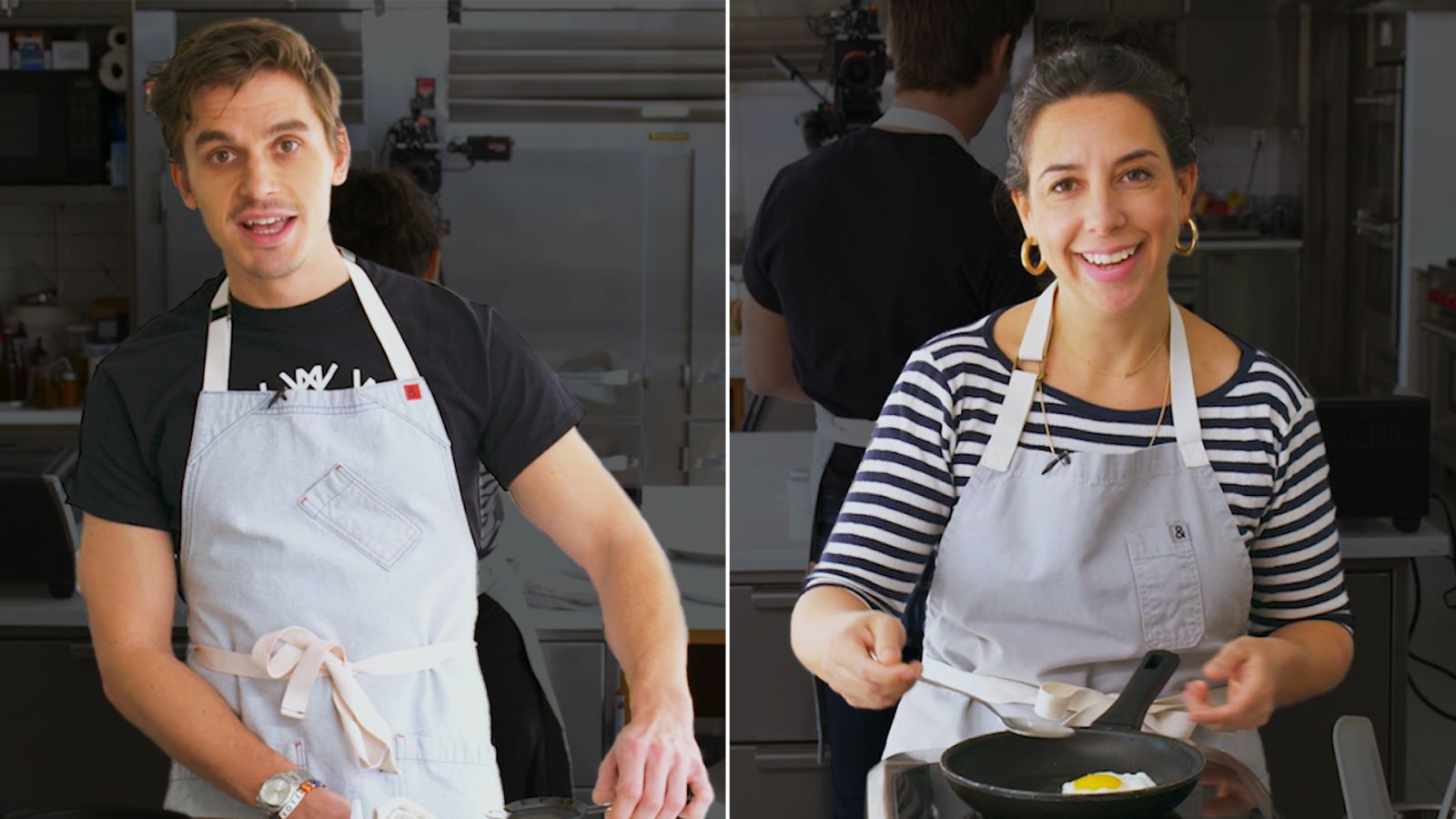 Queer Eye's Antoni Porowski Tries to Keep Up with a Professional Chef