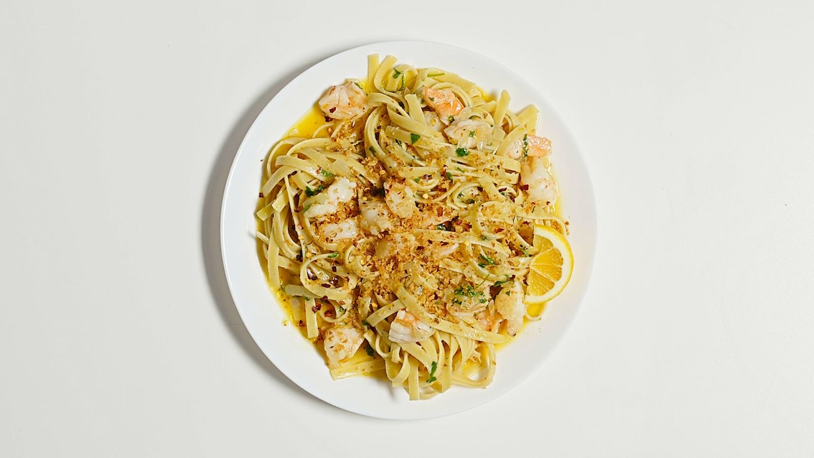 Shrimp Scampi Pasta