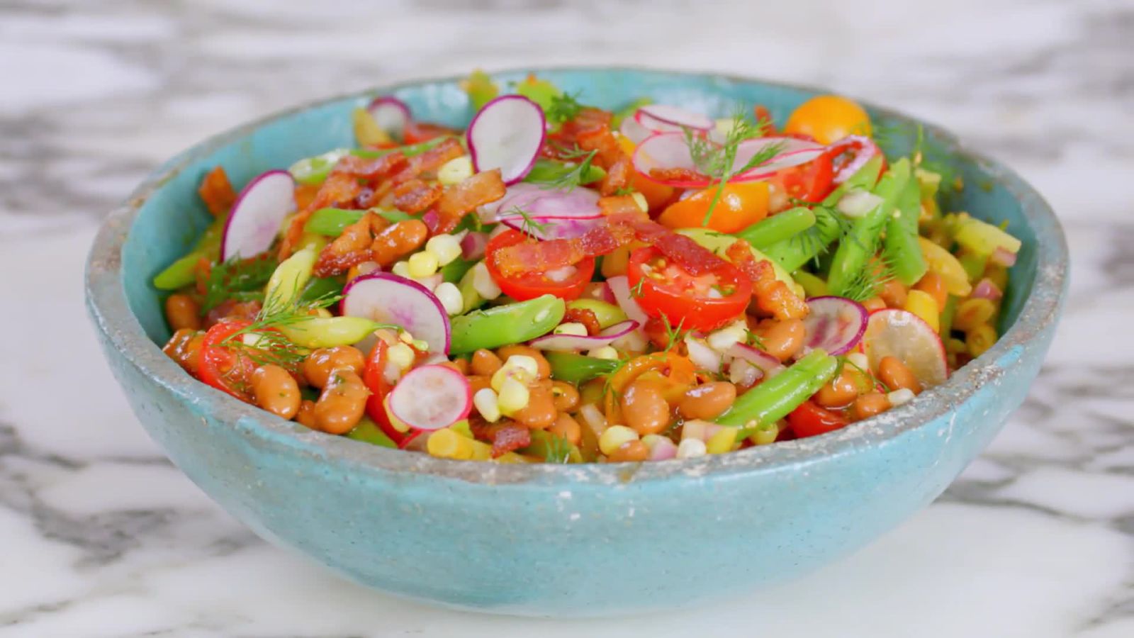 Southwestern Bean, Corn, & Tomato Salad
