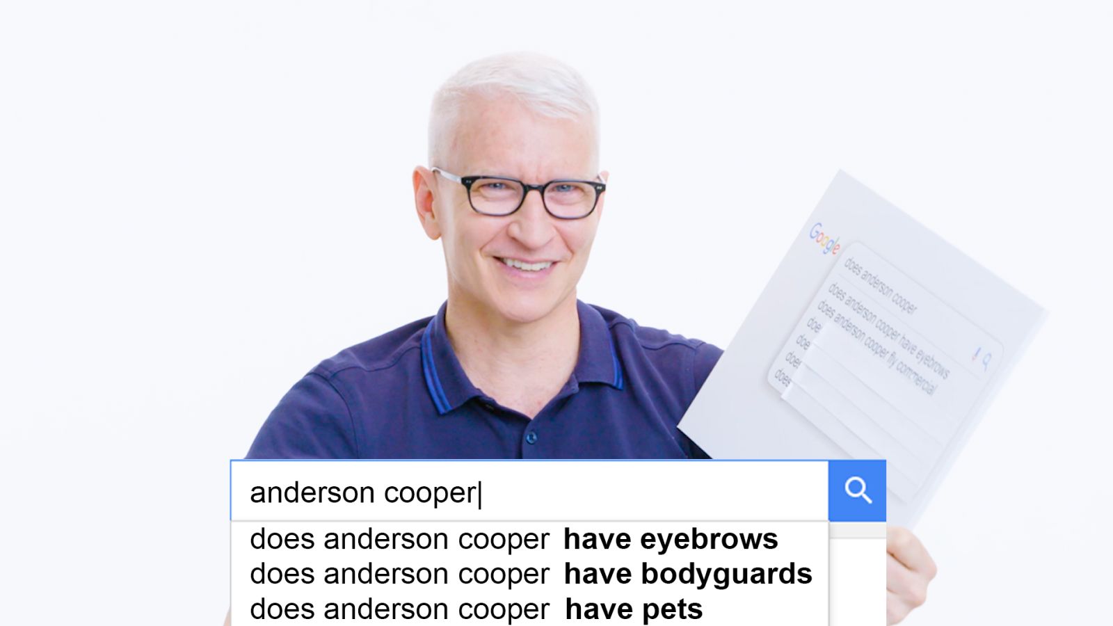 Anderson Cooper Answers the Web's Most Searched Questions
