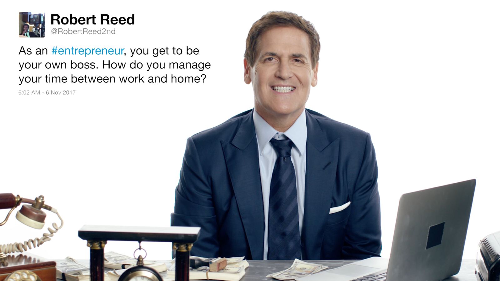 Mark Cuban Answers Mogul Questions From Twitter