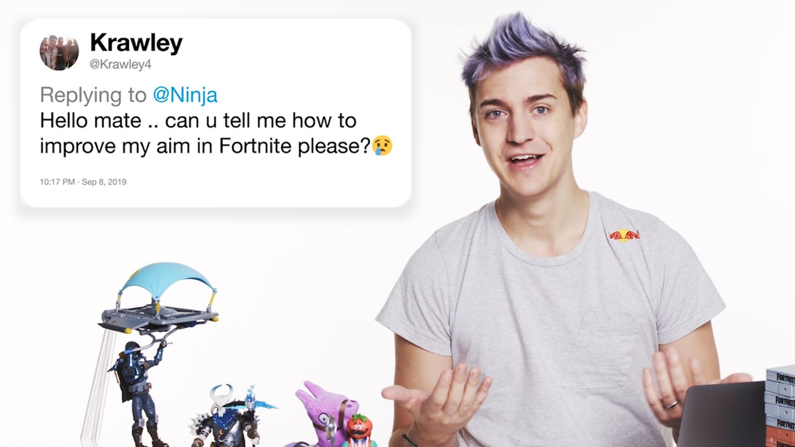 Ninja Answers Fortnite Questions From Twitter