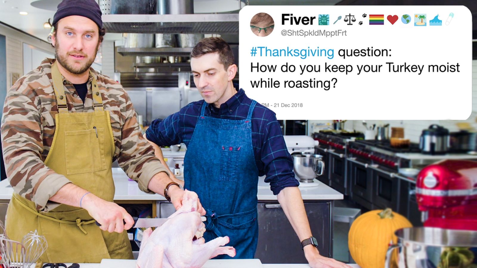 Bon Appétit's Brad & Chris Answer Thanksgiving Questions From Twitter