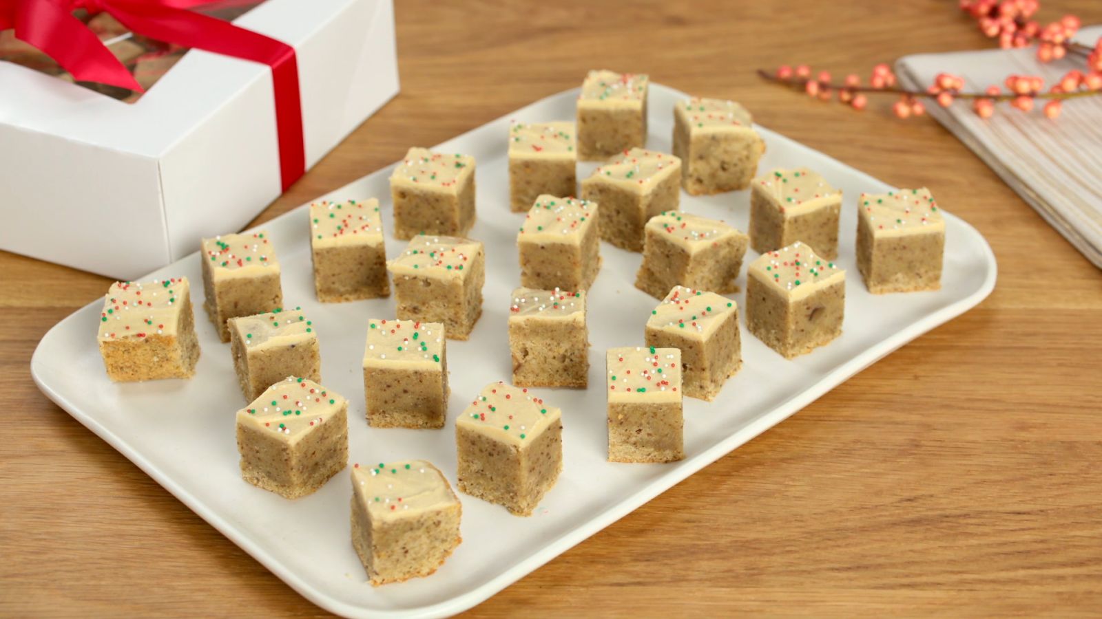 Brown Butter Chestnut Blondies