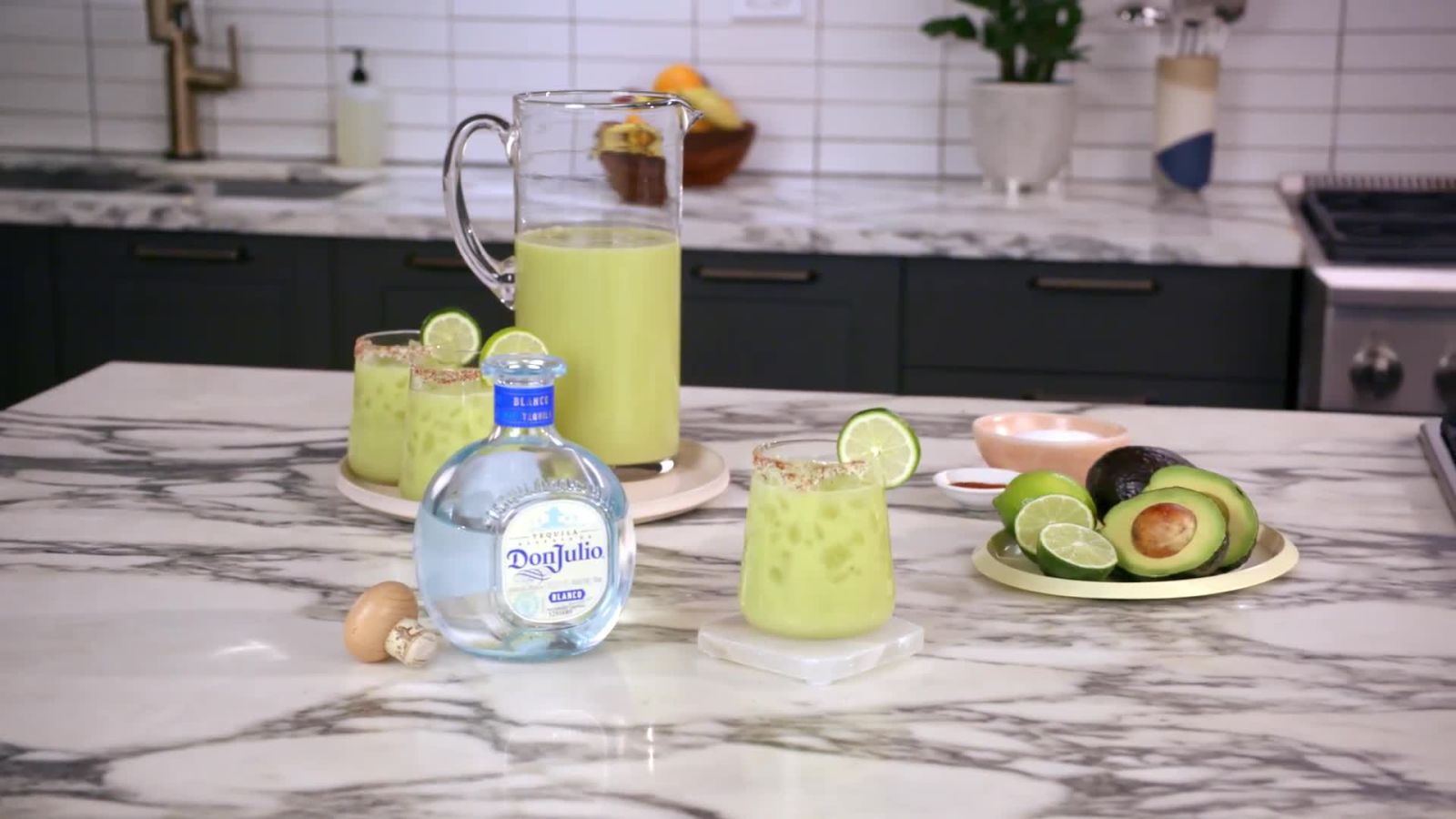 Coconut and Avocado Margarita