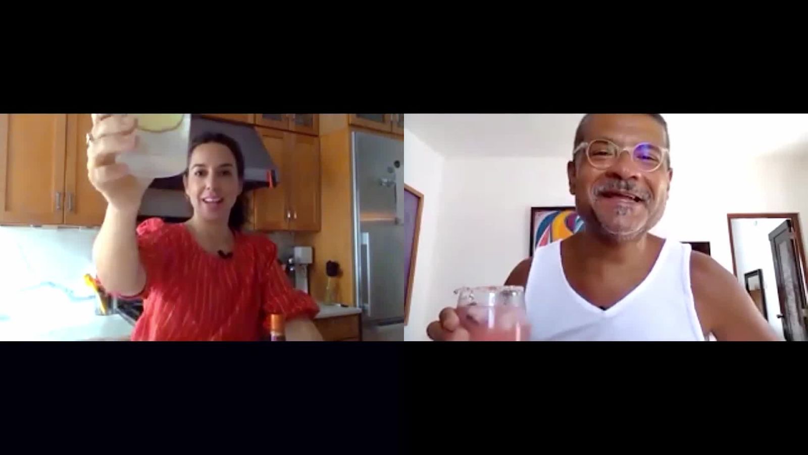 Margaritas at Home with Carla and Rick