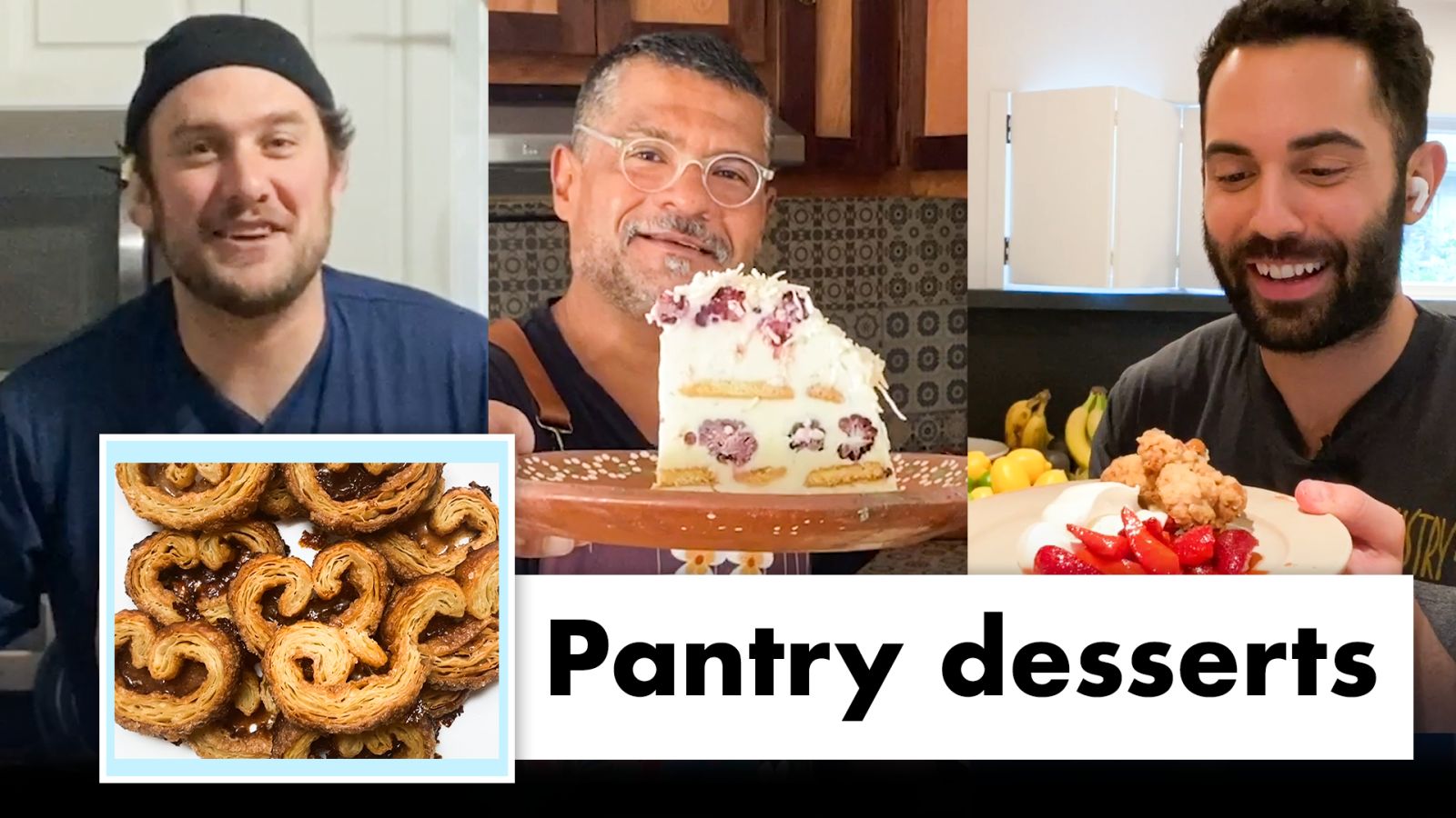 Pro Chefs Make 9 Different Pantry Desserts